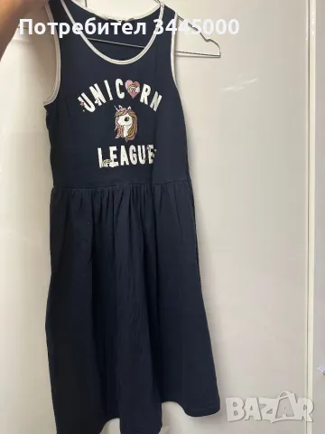Детска рокличка с еднорог, 8-10г.