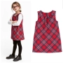 Детска карирана рокля H&M 7-8 години, снимка 3