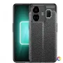 Realme GT Neo 5 Удароустойчив Litchi Skin Калъф и Протектор, снимка 1