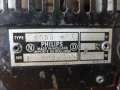 Бакелитово лампово радио Philips Филипс 1943 г WW2 Tuner, снимка 6
