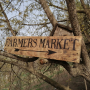 Декоративен дървен знак "FARMERS MARKET" , снимка 3