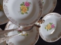 Комплект английски чинии 22 к  Gold , снимка 8