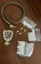 Лот колан, обеци ,гривни, НОВИ, снимка 3
