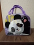 Термо чанта в лилав цвят с Панда., снимка 2
