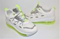 Дамски ефектни маратонки в бяло и зелено Z1397-2, снимка 4