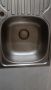 кухненска мивка за вграждане метална с плот неръждавейка алпака  , снимка 3