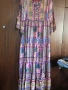 Рокля-индийска коприна-one size, снимка 1