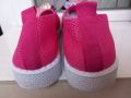 Дамски спортни обувки в розов цвят с камъни, снимка 7