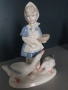 GDR статуетки 19-22см/ГДР Графентал стара немска порцеланова фигура-композиция/момиче с гъски-патки, снимка 12