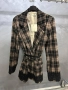 Дамско сако каре с дантела , снимка 1