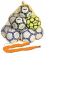 мрежа за носене на топки  нова , снимка 1 - Футбол - 45180332