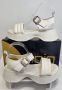 Дамски летни сандали в бяло, снимка 1 - Сандали - 45776965