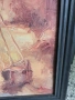 маслена картина върху фазер. , снимка 2