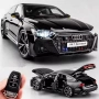Метална кола 1:18 Audi RS7 с дистанционно за светлини и звукови ефекти, снимка 1