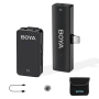 Ултракомпактни 2.4GHz двуканални безжични микрофонни BOYA WMic5, снимка 2