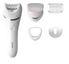 Епилатор Philips BRE710/00 – керамични дискове, 32 пинсети, 5 аксесоара, безжичен, снимка 2
