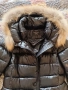 Зимно яке с яка от естествен косъм ., снимка 2