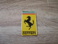 правоъгълна емблема Ferrari голям размер, снимка 1