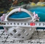кошничка с рози и панделки , снимка 4
