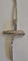 Златен Синджир с кръст с диаманти 6.17гр 04600-25/1, снимка 3