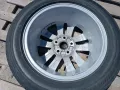 1бр. лята джанта 16ка 5х112 VW + лятна гума 205/55/16 Bridgestone, снимка 4