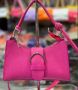 Малка дамска кожена чанта с цип, голямо разнообразие от цветове, снимка 14
