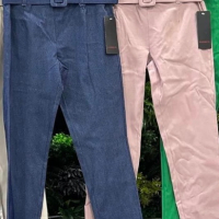 Дамски еластични панталони, снимка 1 - Панталони - 41144649