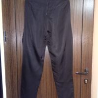 черен спортен панталон с висока талия, снимка 2 - Панталони - 45380925