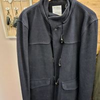 Мъжко палто в синьо,размер XL, снимка 1 - Палта - 45075852