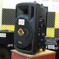 Нова MBA F15 ULTRA LUX 5000w с 2 микрофона Караоке Колона акумулатор, снимка 13 - Тонколони - 46049832
