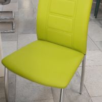 Трапезен стол Флаш зелен, снимка 1 - Столове - 45494657