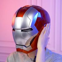Моторизирана маска Iron Man MK5 1:1 с гласова команда Роботизирана каска Железния човек, снимка 3 - Друга електроника - 45743232