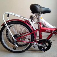 Сгъваем велосипед Latte 20", снимка 3 - Велосипеди - 45728593