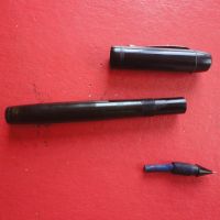Антична немска бакелитова писалка , снимка 4 - Колекции - 45222678