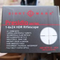 оптика Sight mark 1-6x24 HDR, снимка 3 - Оборудване и аксесоари за оръжия - 45187444