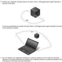 Безжична докинг станция Lenovo ThinkPad WiGig Dock 40A6 + Гаранция 24м, снимка 4 - Лаптоп аксесоари - 45316809