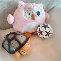 Емоционален бухал, костенурка и топка, снимка 1 - Плюшени играчки - 43000635