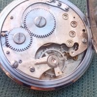 Рядък тънък швейцарски джобен часовник, снимка 6 - Антикварни и старинни предмети - 45141194