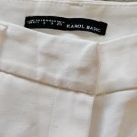 Бял панталон, S размер, снимка 4 - Панталони - 45544363