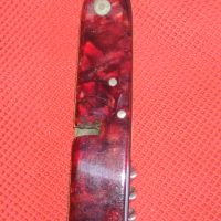 Стар джобен нож от соца с маркировка П.Денев Габрово уникат за КОЛЕКЦИОНЕРИ 44819, снимка 6 - Други ценни предмети - 45278279