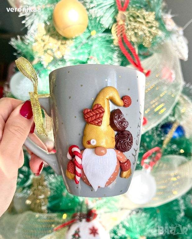 Коледна чаша "Елф", снимка 1