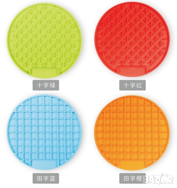 Силиконова вакуумна подложка за бавно хранене на домашни любимци, снимка 1