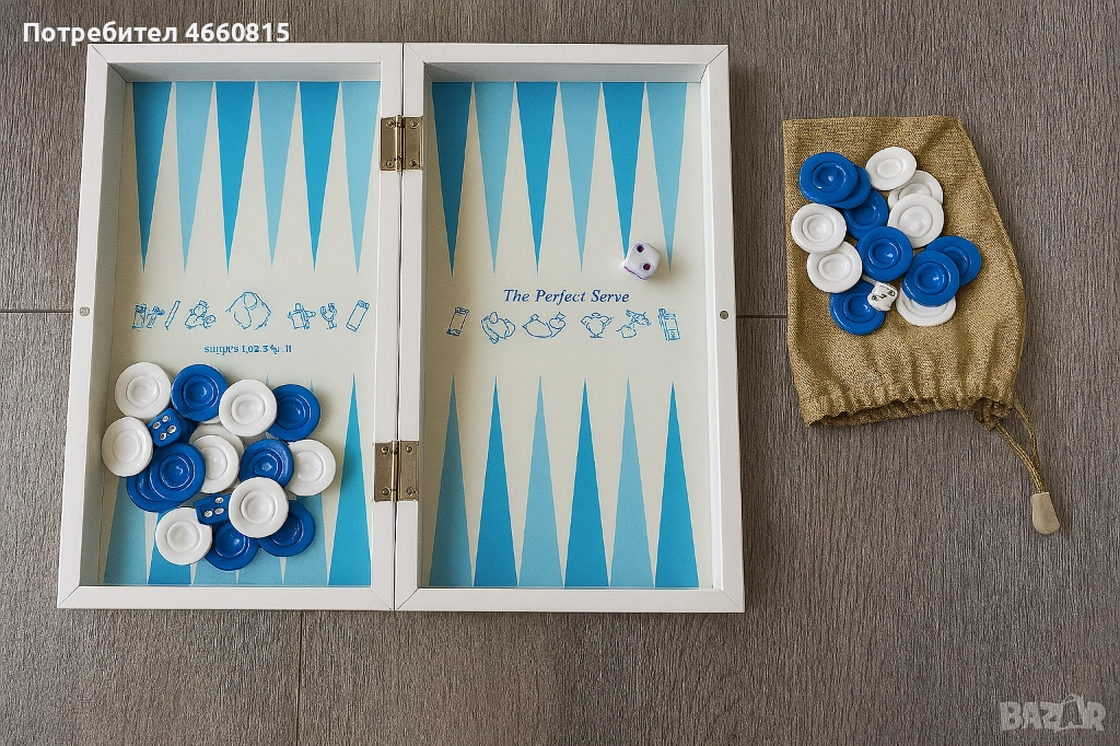 НОВА Табла Узо Пломари  + подарък Дженга Ouzo Plomari неразопаковани, снимка 1