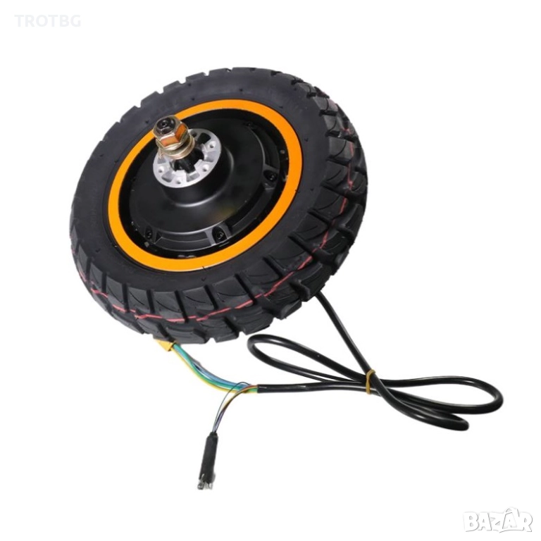 Електромотор за KuKirin G2 Max в комплект с 10-инча гума, 1000W 48V двигател за тротинетка, снимка 1