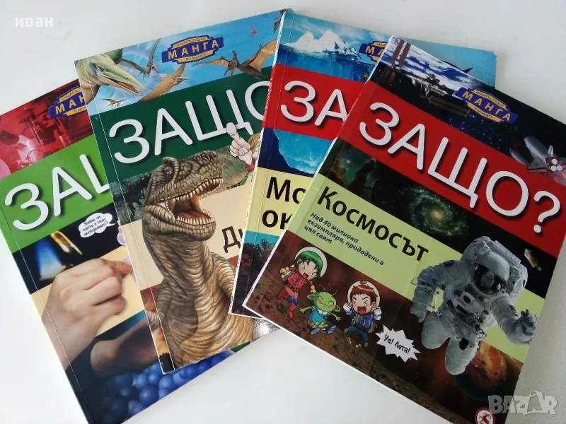 Защо? - Манга Енциклопедия в комикси , снимка 1