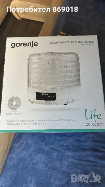 УРЕД СУШЕНЕ НА ХРАНА GORENJE, снимка 1