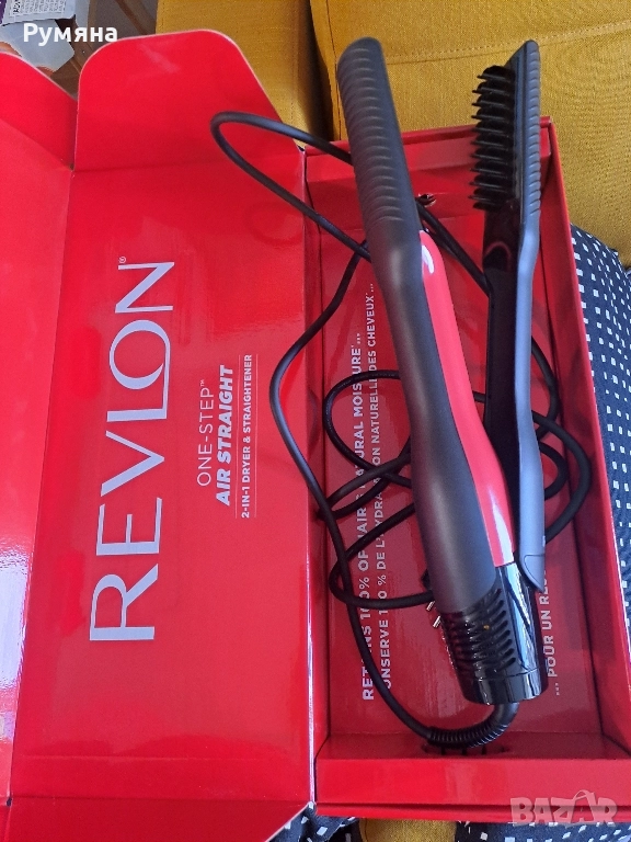 Нова керамична преса-сешоар на Ревлон, снимка 1