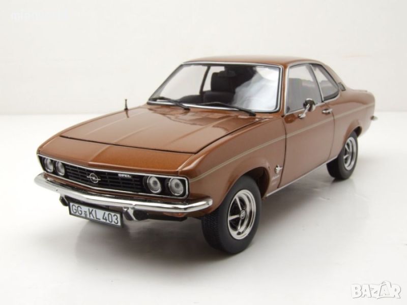 Opel Manta A 1970 - мащаб 1:18 на Norev моделът е нов в кутия, снимка 1