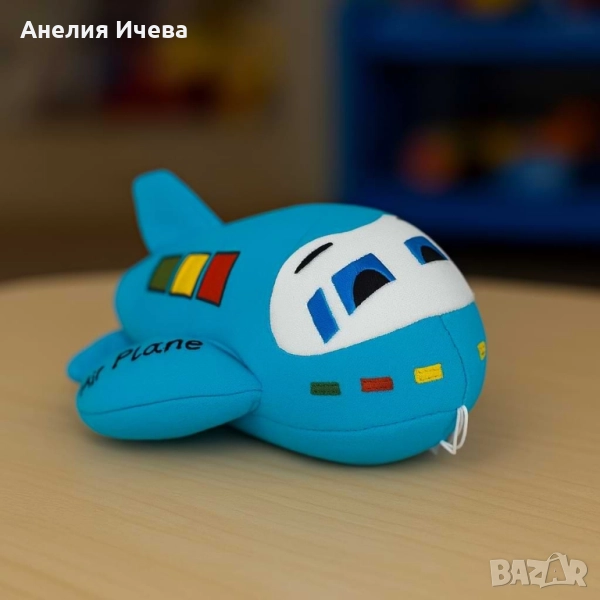 Плюшени самолети, подходящи за игра и декорация,  38 см, снимка 1