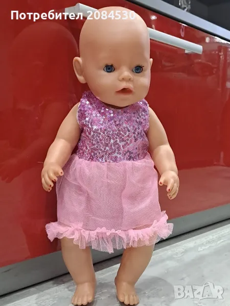 Кукла бебе Zapf Creation ( интерактивна играчка 42см, снимка 1
